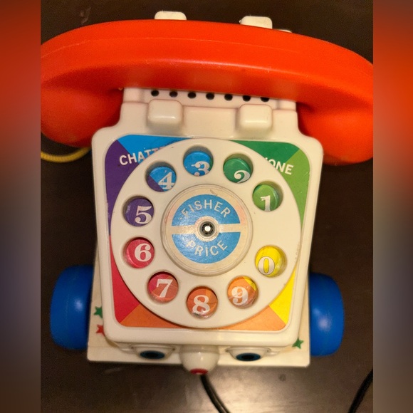 •5 FOR $10 KIDS TOYS• Fisher Price Chatter Phone Talking & Wheel Sounds 2009 - Picture 3 of 10